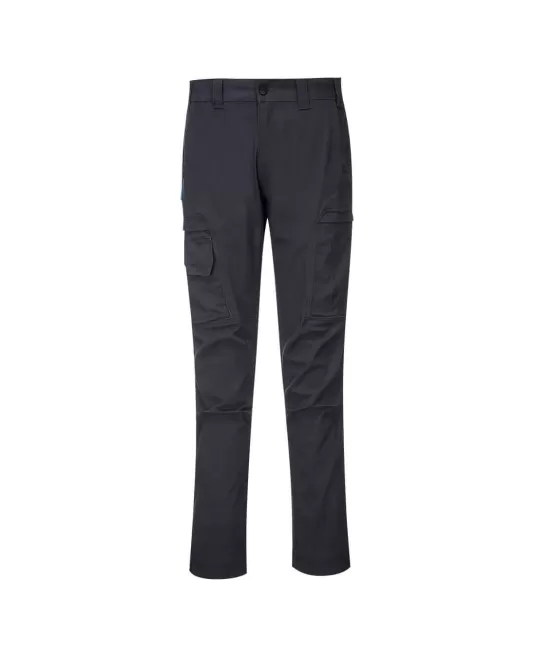 Pantaloni de lucru  gri stretch, bumbac 255g