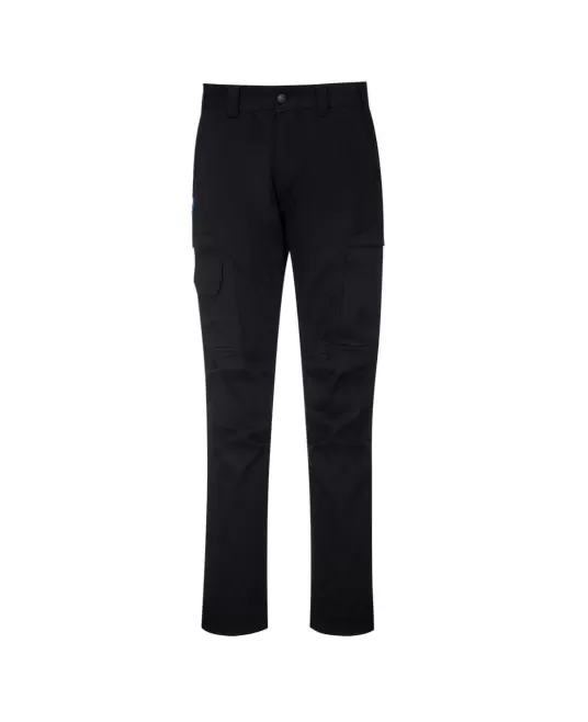 Pantaloni de lucru  negri stretch, bumbac 255g Pantaloni de lucru  negri stretch, bumbac 255g