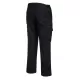 Pantaloni de lucru slimfit, ripstop rezistent la rupere, Negru Pantaloni de lucru slimfit, ripstop rezistent la rupere, Negru