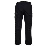 Pantaloni de lucru slimfit, ripstop rezistent la rupere, Negru