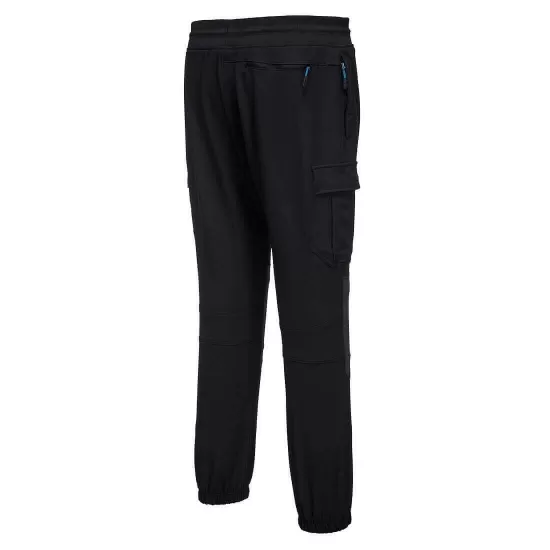 Pantaloni de lucru cu snur in talie,Negru Pantaloni de lucru cu snur in talie,Negru