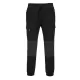 Pantaloni de lucru cu snur in talie,Negru Pantaloni de lucru cu snur in talie,Negru