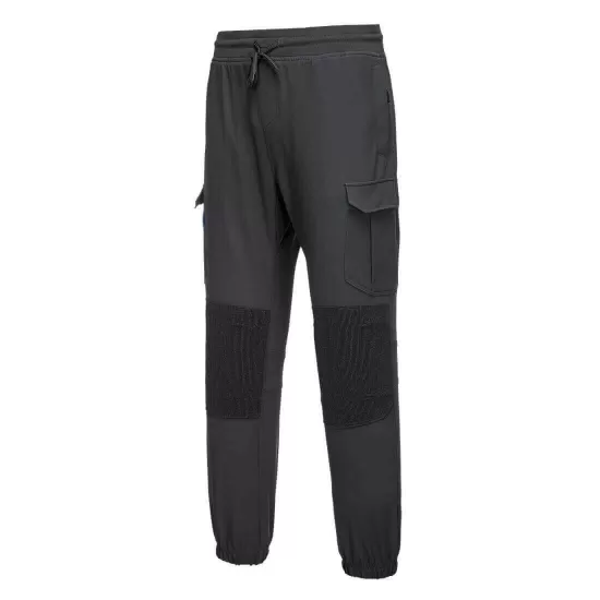 Pantaloni de lucru cu snur in talie, Gri Pantaloni de lucru cu snur in talie, Gri