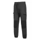 Pantaloni de lucru cu snur in talie, Gri Pantaloni de lucru cu snur in talie, Gri