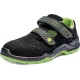 Sandale de protectie ESD foarte comode S1P Negru -verde Sandale de protectie ESD foarte comode S1P Negru -verde
