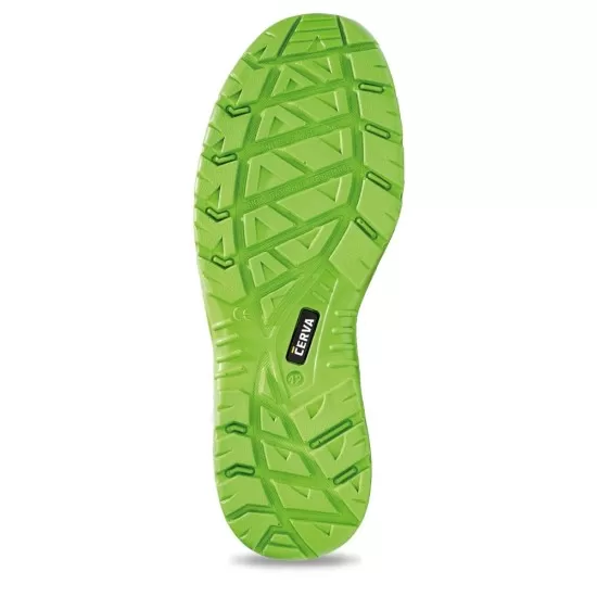 Sandale de protectie ESD foarte comode S1P Negru -verde Sandale de protectie ESD foarte comode S1P Negru -verde