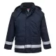 Jacheta de protectie ignifuga vatuita, inalta vizibilitate, antistatica [FR59] Bleumarin