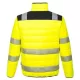 Jacheta vatuita reflectorizanta, captuseala insulatex, gama premium PW3 [PW371] Galben si negru