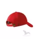 Sapca unisex Malfini 6P 305, bumbac 340g/m2 Rosu Sapca unisex Malfini 6P 305, bumbac 340g/m2 Rosu