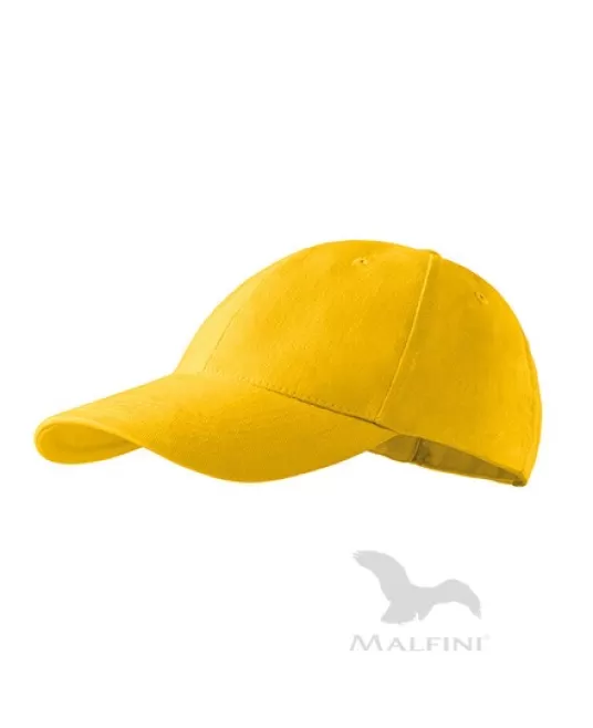 Sapca unisex Malfini 6P 305, bumbac 340g/m2 Galben Sapca unisex Malfini 6P 305, bumbac 340g/m2 Galben