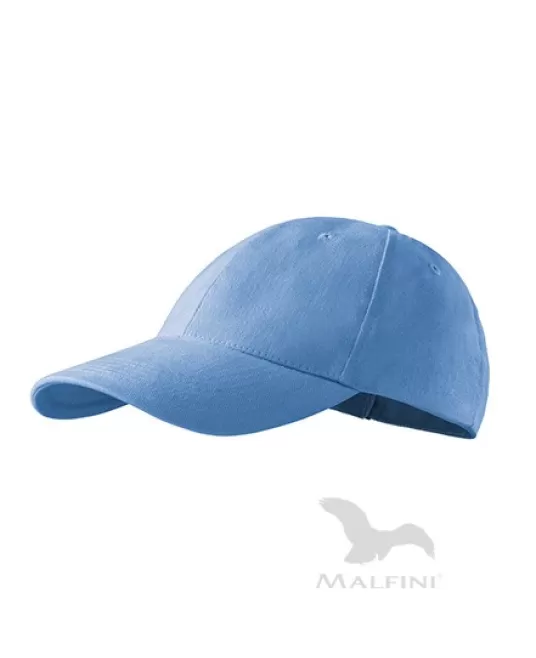 Sapca unisex Malfini 6P 305, bumbac 340g/m2 Albastru deschis Sapca unisex Malfini 6P 305, bumbac 340g/m2 Albastru deschis