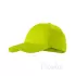 Sapca Sunshine P31 Malfini, bumbac 155g/m2 Verde Lime