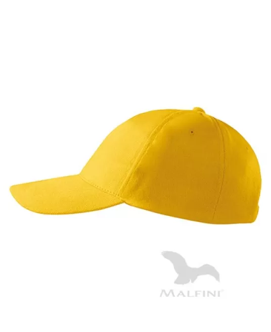 Sapca Malfini 5P 307, bumbac 340g/m2 Verde mediu