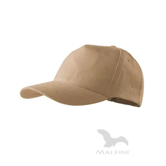 Sapca unisex Malfini 5P 307, bumbac 340g/m2 Bej Nisip Sapca unisex Malfini 5P 307, bumbac 340g/m2 Bej Nisip