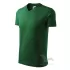 Tricou barbati V-neck 102 Malfini, bumbac 160g/m2 Verde sticla