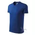 Tricou barbati V-neck 102 Malfini, bumbac 160g/m2 Albastru regal