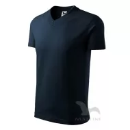 Tricou barbati V-neck 102 Malfini, bumbac 160g/m2 Bleumarin Tricou barbati V-neck 102 Malfini, bumbac 160g/m2 Bleumarin