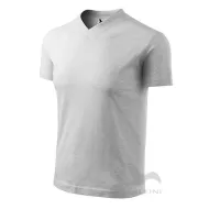 Tricou barbati V-neck 102 Malfini, bumbac 160g/m2 Gri deschis