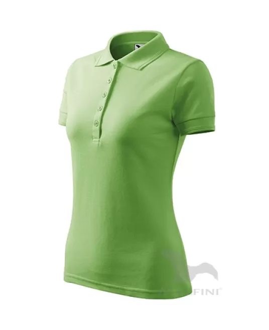 Tricou polo femei 200g/m2, Malfini Pique Polo 210, Verde iarba Tricou polo femei 200g/m2, Malfini Pique Polo 210, Verde iarba