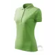 Tricou polo femei 200g/m2, Malfini Pique Polo 210, Verde iarba Tricou polo femei 200g/m2, Malfini Pique Polo 210, Verde iarba