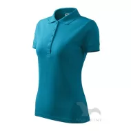 Tricou polo femei 200g/m2, Malfini Pique Polo 210, Turcoaz inchis Tricou polo femei 200g/m2, Malfini Pique Polo 210, Turcoaz inchis