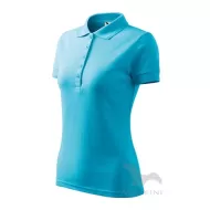 Tricou polo femei 200g/m2, Malfini Pique Polo 210, Turcoaz Tricou polo femei 200g/m2, Malfini Pique Polo 210, Turcoaz