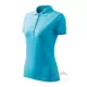 Tricou polo femei 200g/m2, Malfini Pique Polo 210, Turcoaz Tricou polo femei 200g/m2, Malfini Pique Polo 210, Turcoaz