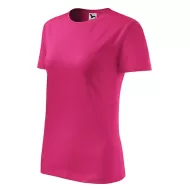 Tricou femei bumbac 145g/m2 Malfini Classic New 133 Roz magenta