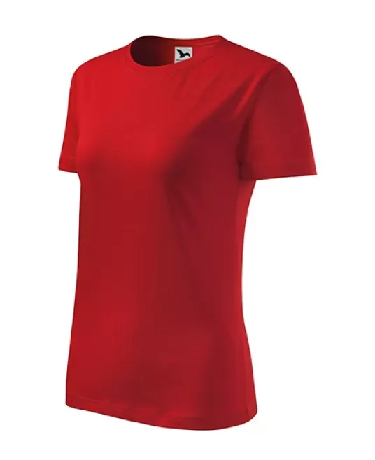 Tricou femei bumbac 145g/m2 Malfini Classic New 133 Rosu