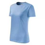 Tricou femei bumbac 145g/m2 Malfini Classic New 133 Albastru deschis