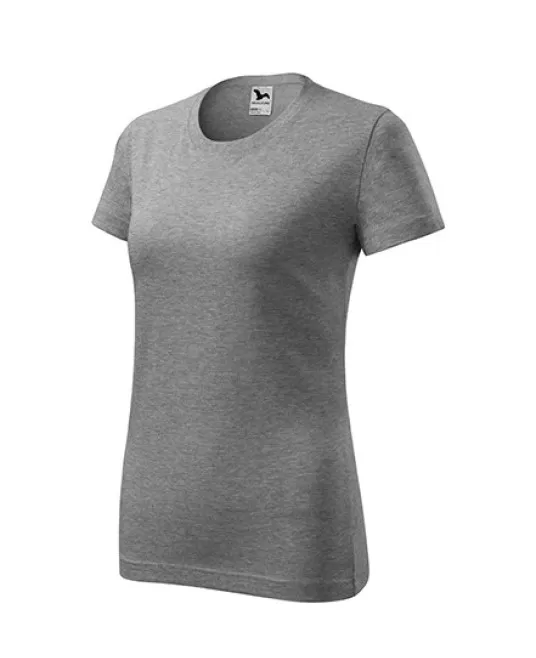 Tricou femei bumbac 145g/m2 Malfini Classic New 133 Gri inchis