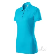Tricou polo femei 170g/m2 Malfini Joy P22, Turcoaz