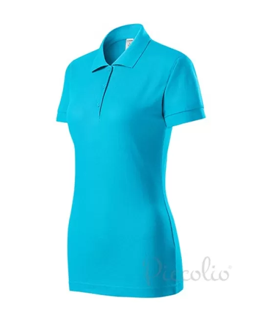 Tricou polo femei 170g/m2 Malfini Joy P22, Turcoaz Tricou polo femei 170g/m2 Malfini Joy P22, Turcoaz