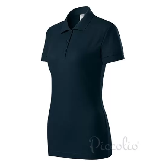 Tricou polo femei 170g/m2 Malfini Joy P22, Bleumarin Tricou polo femei 170g/m2 Malfini Joy P22, Bleumarin