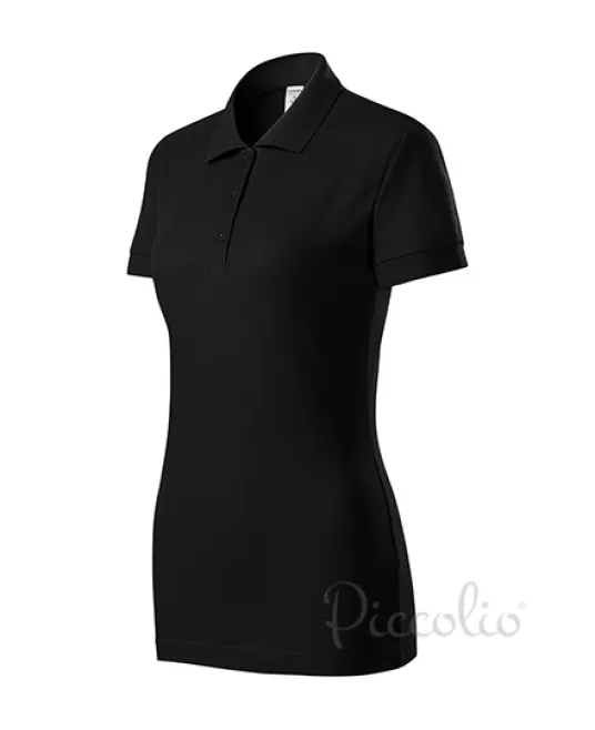 Tricou polo femei 170g/m2 Malfini Joy P22, Negru