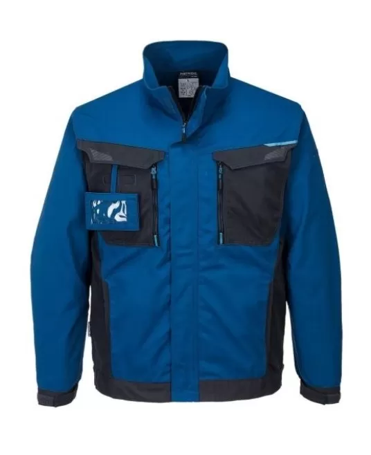 Jacheta de lucru categoria Premium Portwest, material stretch, colectia WX3 [T703] Albastru