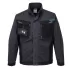 Jacheta de lucru categoria Premium Portwest, material stretch, colectia WX3 [T703] Gri si negru
