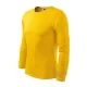 Tricou slimfit maneca lunga barbati, bumbac 160g/m2 LS 119 Malfini, Galben Tricou slimfit maneca lunga barbati, bumbac 160g/m2 LS 119 Malfini, Galben