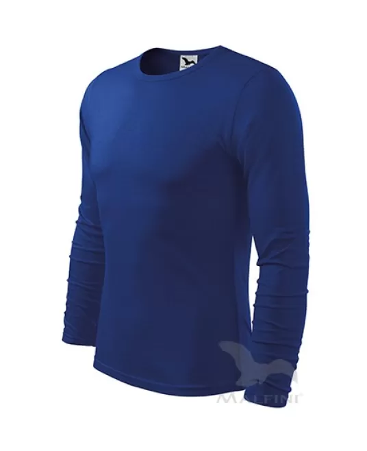 Tricou slimfit maneca lunga barbati, bumbac 160g/m2 LS 119 Malfini, Albastru regal Tricou slimfit maneca lunga barbati, bumbac 160g/m2 LS 119 Malfini, Albastru regal