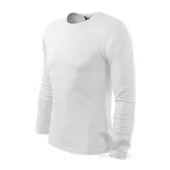 Tricou slimfit maneca lunga barbati, bumbac 160g/m2 LS 119 Malfini, Alb Tricou slimfit maneca lunga barbati, bumbac 160g/m2 LS 119 Malfini, Alb