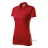Tricou polo femei, bumbac 180g/m2, Malfini Single J.223, Rosu