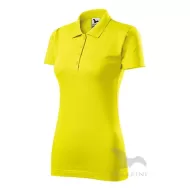 Tricou polo femei, bumbac 180g/m2, Malfini Single J.223, Galben Lamaie