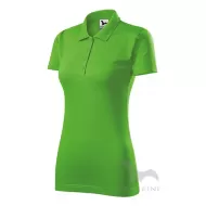 Tricou polo femei, bumbac 180g/m2, Malfini Single J.223, Verde mar