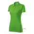 Tricou polo femei, bumbac 180g/m2, Malfini Single J.223, Verde mar