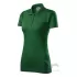 Tricou polo femei, bumbac 180g/m2, Malfini Single J.223, Verde sticla