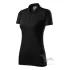 Tricou polo femei, bumbac 180g/m2, Malfini Single J.223, Negru