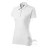 Tricou polo femei, bumbac 180g/m2, Malfini Single J.223, Alb