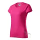 Tricou premium bumbac 160g/m2 , finisaj cu silicon, Roz magenta Tricou premium bumbac 160g/m2 , finisaj cu silicon, Roz magenta