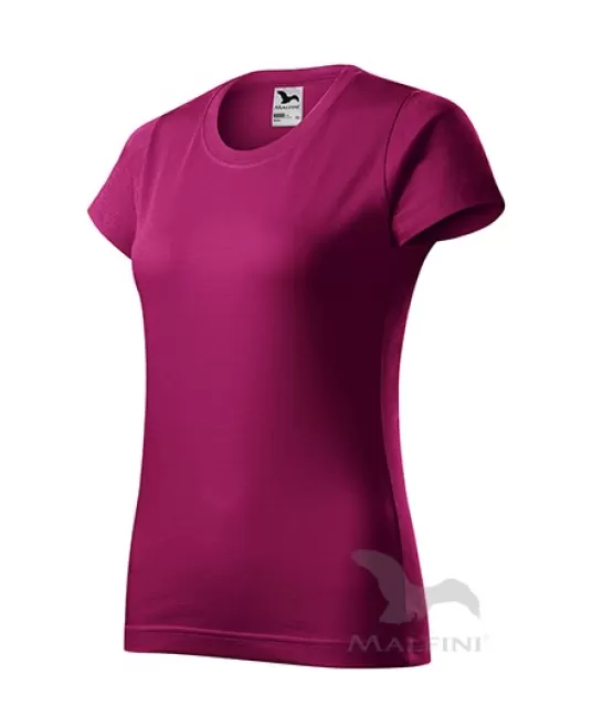 Tricou premium bumbac 160g/m2 , finisaj cu silicon, Roz fucsia