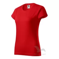 Tricou premium bumbac 160g/m2 , finisaj cu silicon,  Rosu